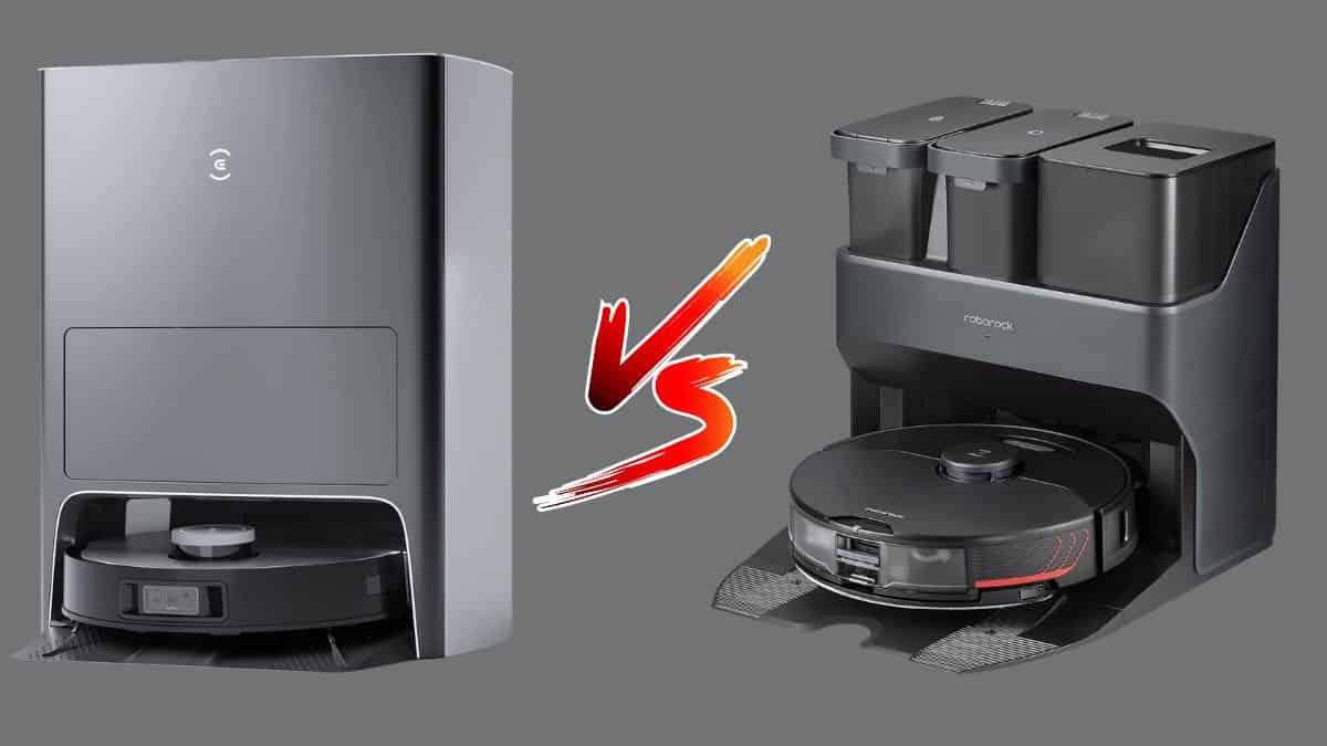 Roborock S7 MaxV Ultra VS ECOVACS DEEBOT X1 Omni