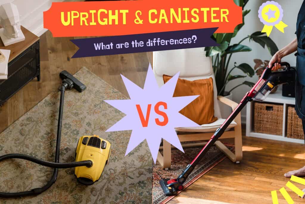 How Canister Vacuum Cleaners Are Different from Upright